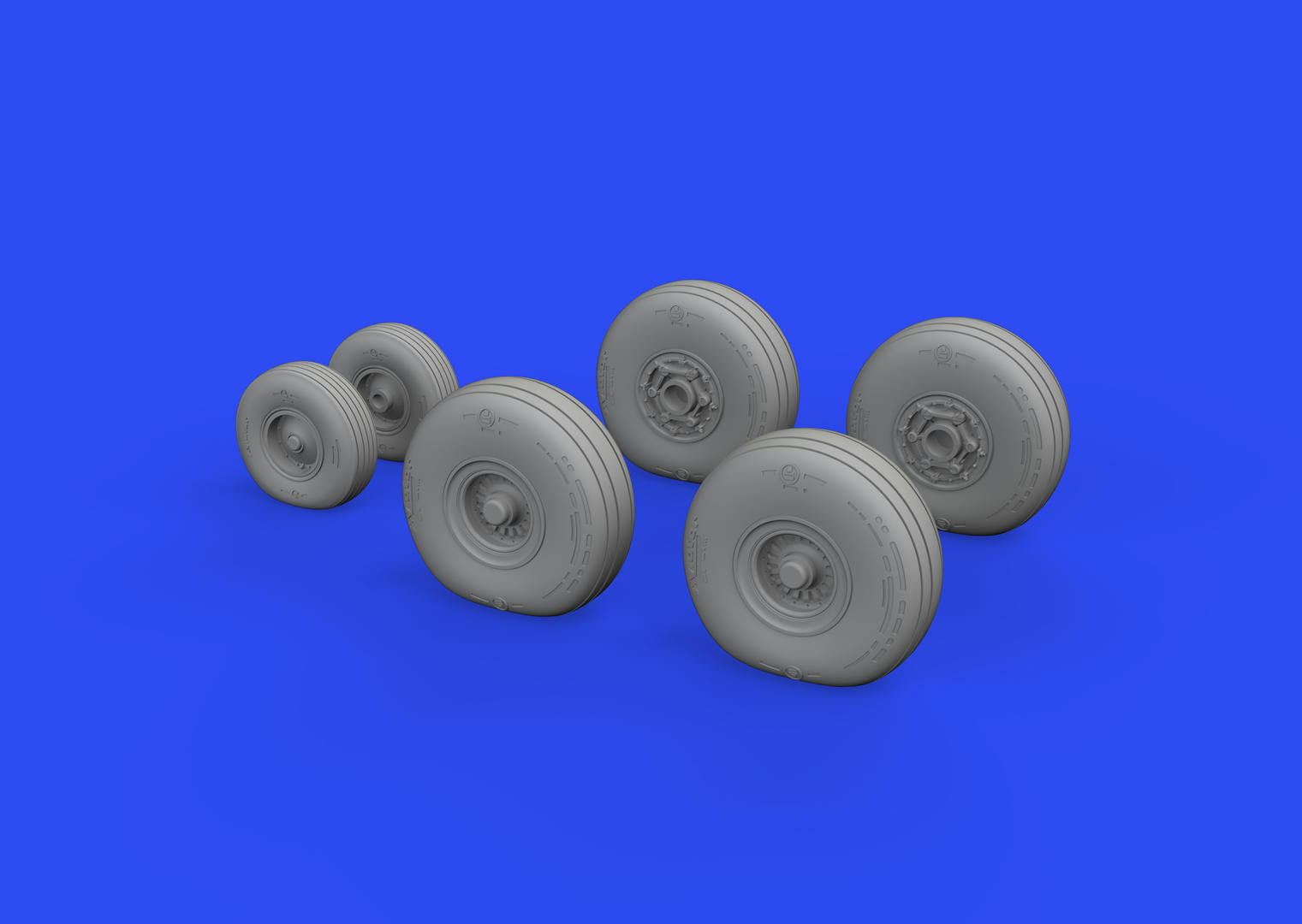 ED672263 Eduard 1/72 C-130 wheels Brassin Eduard