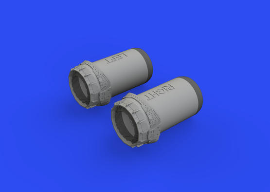 ED672270 Eduard 1/72 Tornado GR.1 exhaust nozzles Brassin Eduard