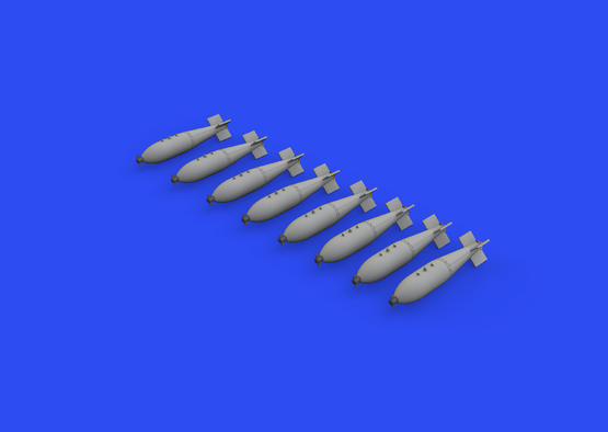 ED672276 Eduard 1/72 British 1000lb free fall bombs Brassin [672276] Eduard