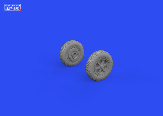 ED672299 Eduard 1/72 F4F wheels late PRINT Brassin [672299] Eduard