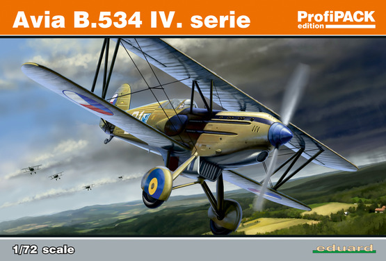 ED70102 Eduard 1/72 Avia B.534 IV.serie Plastic Model Kit Eduard