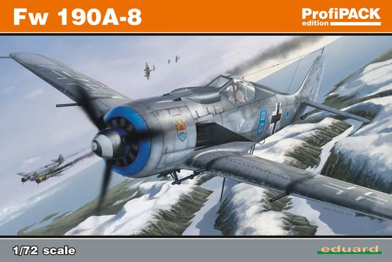 Eduard 1/72 Fw 190A-8 Plastic Model Kit