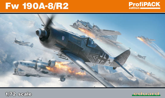 ED70112 Eduard 1/72 Fw 190A-8/R2 Plastic Model Kit Eduard