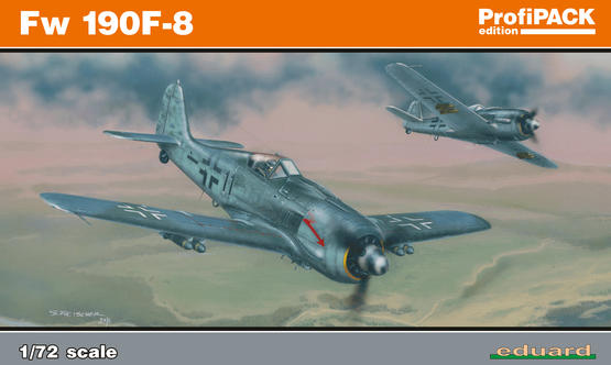 ED70119 Eduard 1/72 Fw 190F-8 Plastic Model Kit Eduard