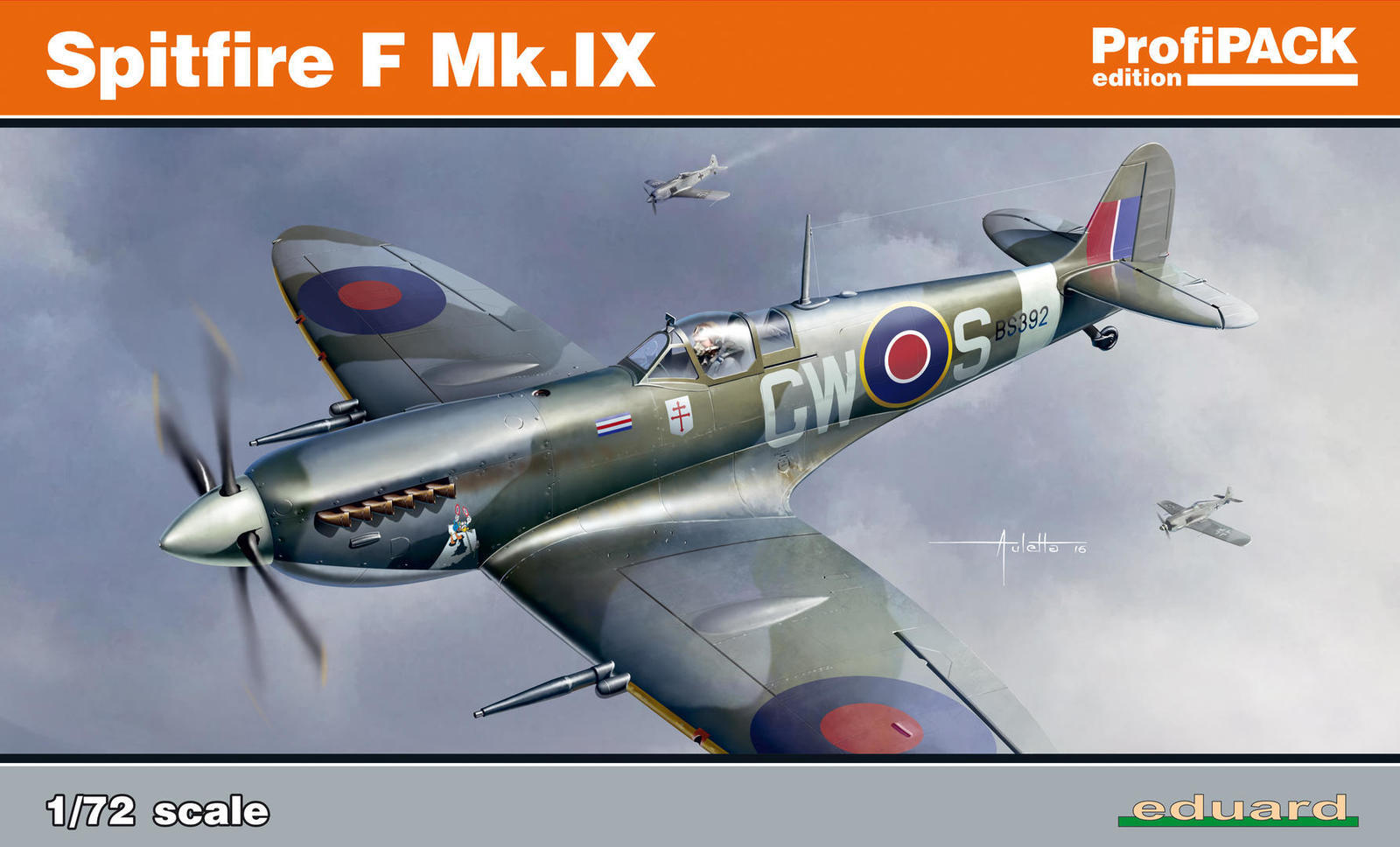 ED70122 Eduard 1/72 Spitfire F Mk.IX Plastic Model Kit Eduard