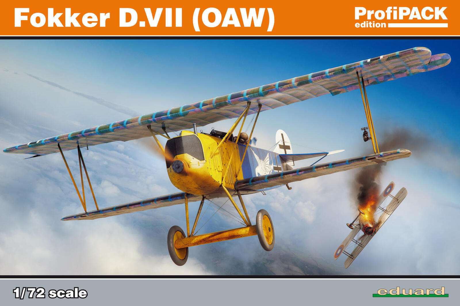 ED70131 Eduard 1/72 Fokker D.VII (OAW) Plastic Model Kit [70131] Eduard
