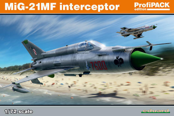 ED70141 Eduard 1/72 MiG-21MF Interceptor Plastic Model Kit Eduard