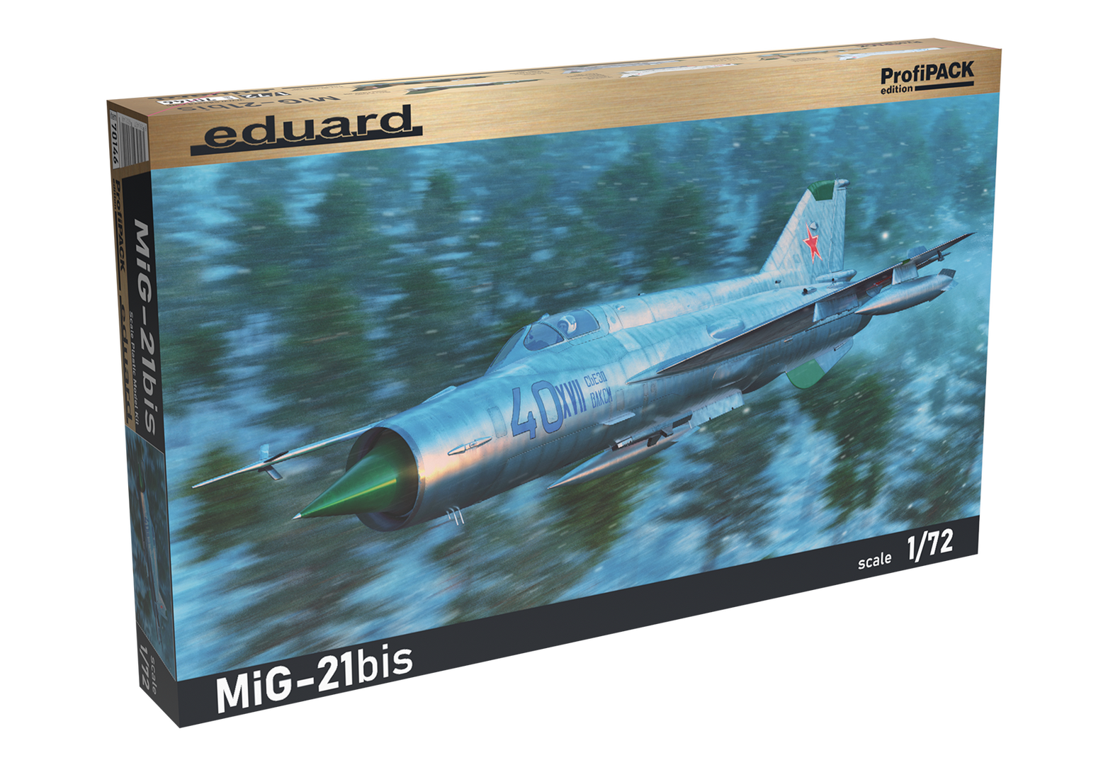 Eduard 1/72 MiG-21bis Plastic Model Kit
