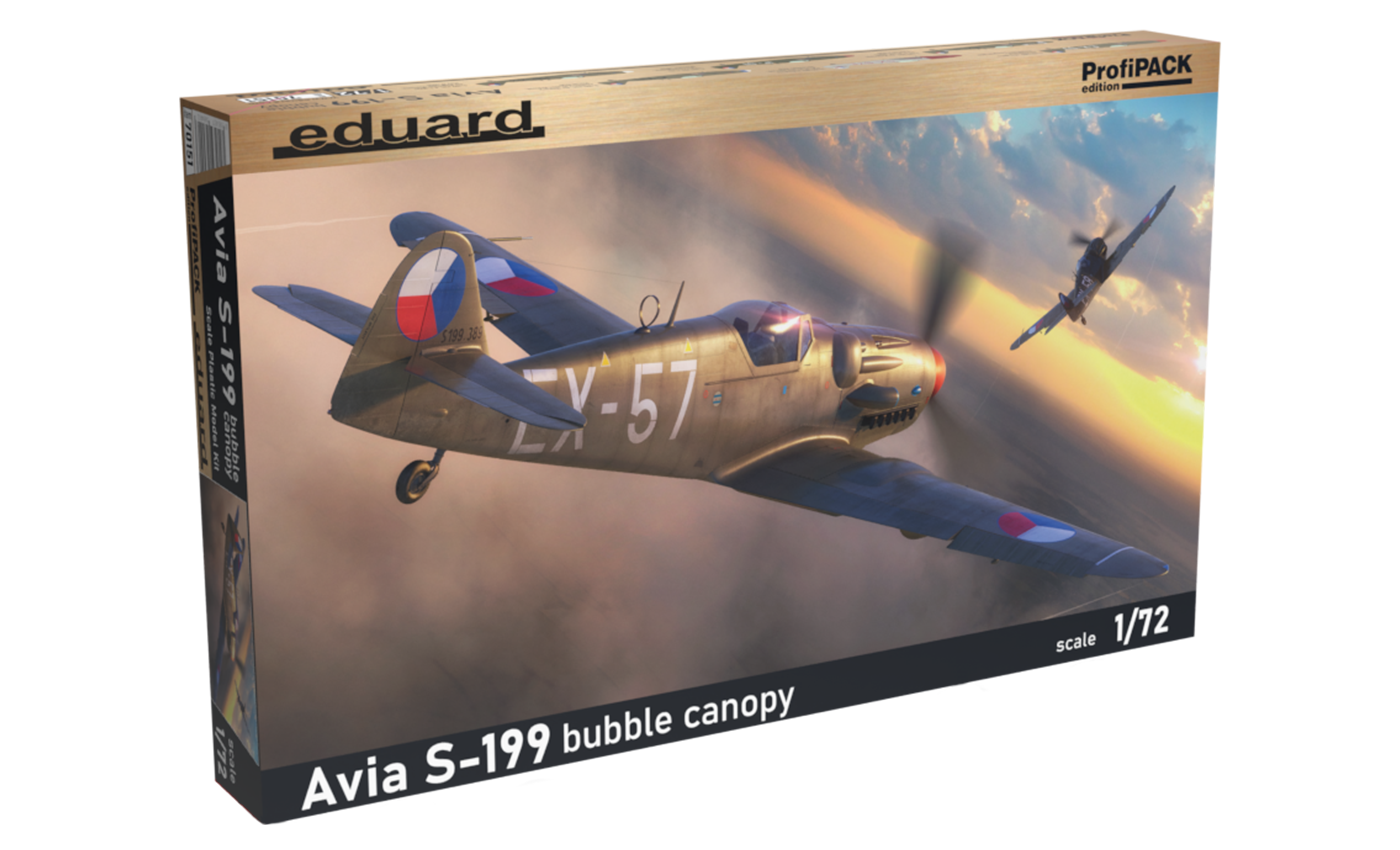 ED70151 Eduard 1/72 Avia S-199 bubble canopy Plastic Model Kit [70151] Eduard
