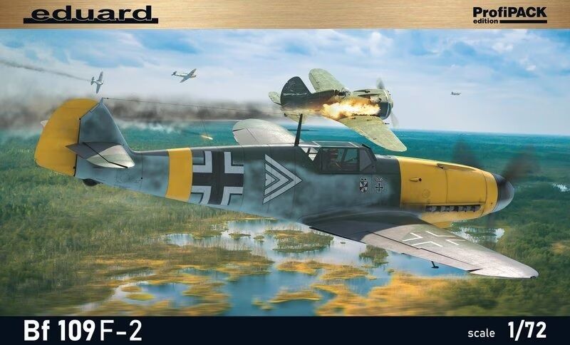 Eduard 1/72 Bf 109F-2 Plastic Model Kit