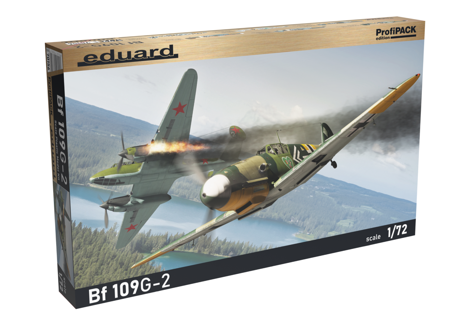 Eduard 1/72 Bf 109G-2 Plastic Model Kit
