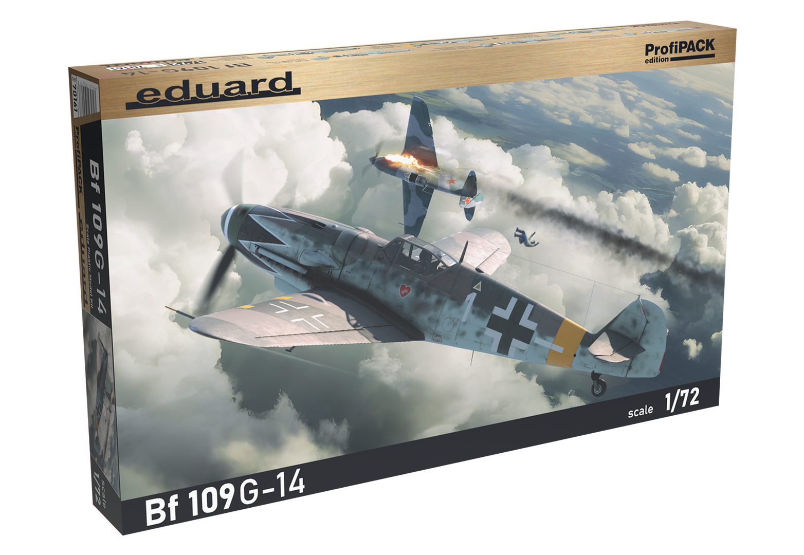 Eduard 1/72 Bf 109G-14 Plastic Model Kit