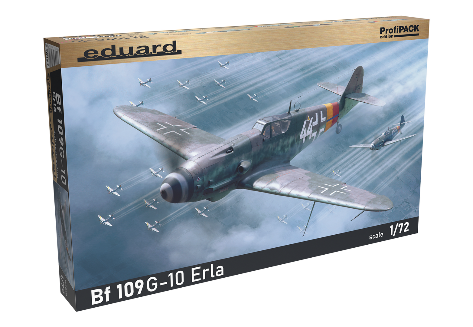 Eduard 1/72 Bf 109G-10 ERLA Plastic Model Kit