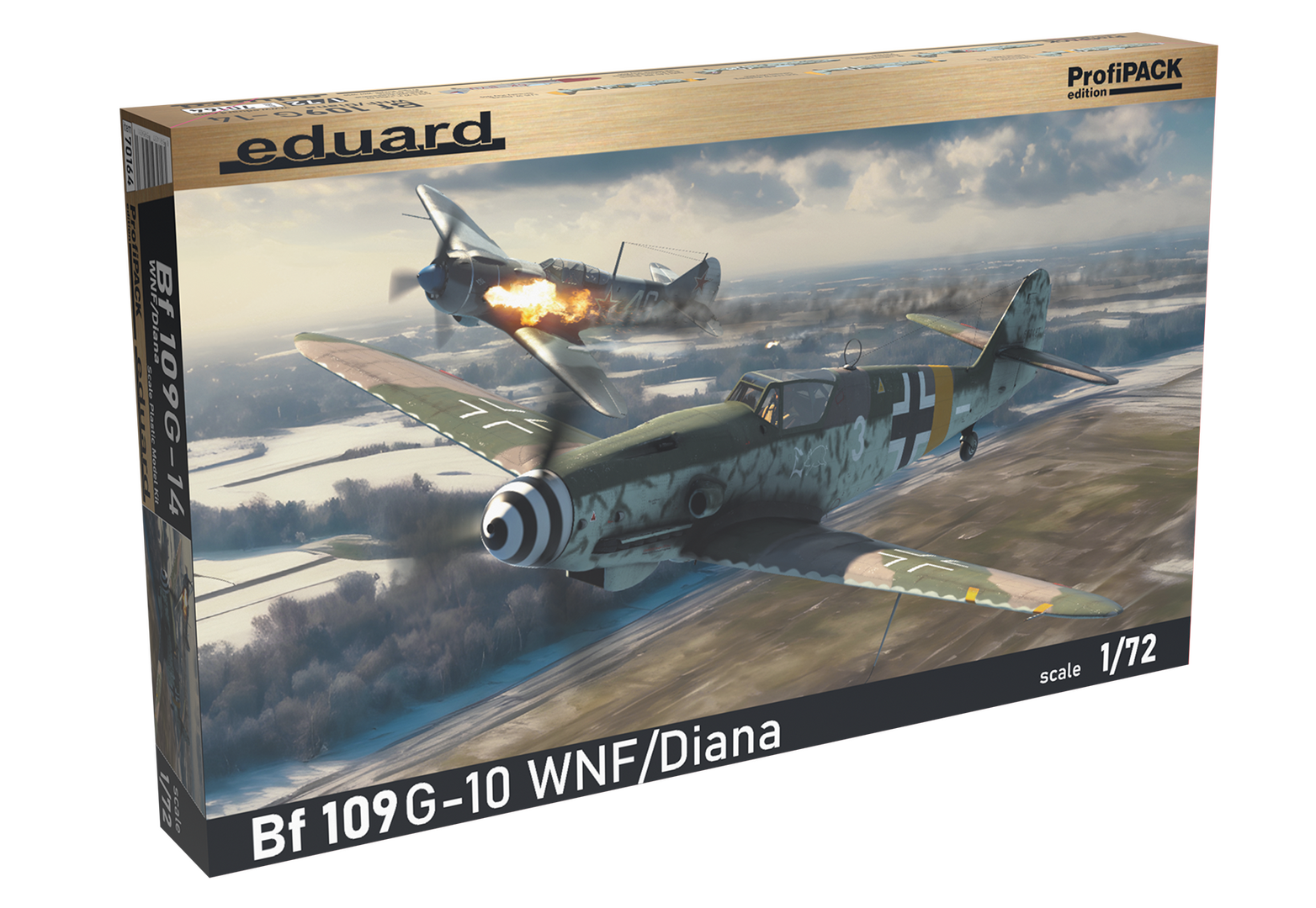 Eduard 1/72 Bf 109G-10 WNF/Diana Plastic Model Kit
