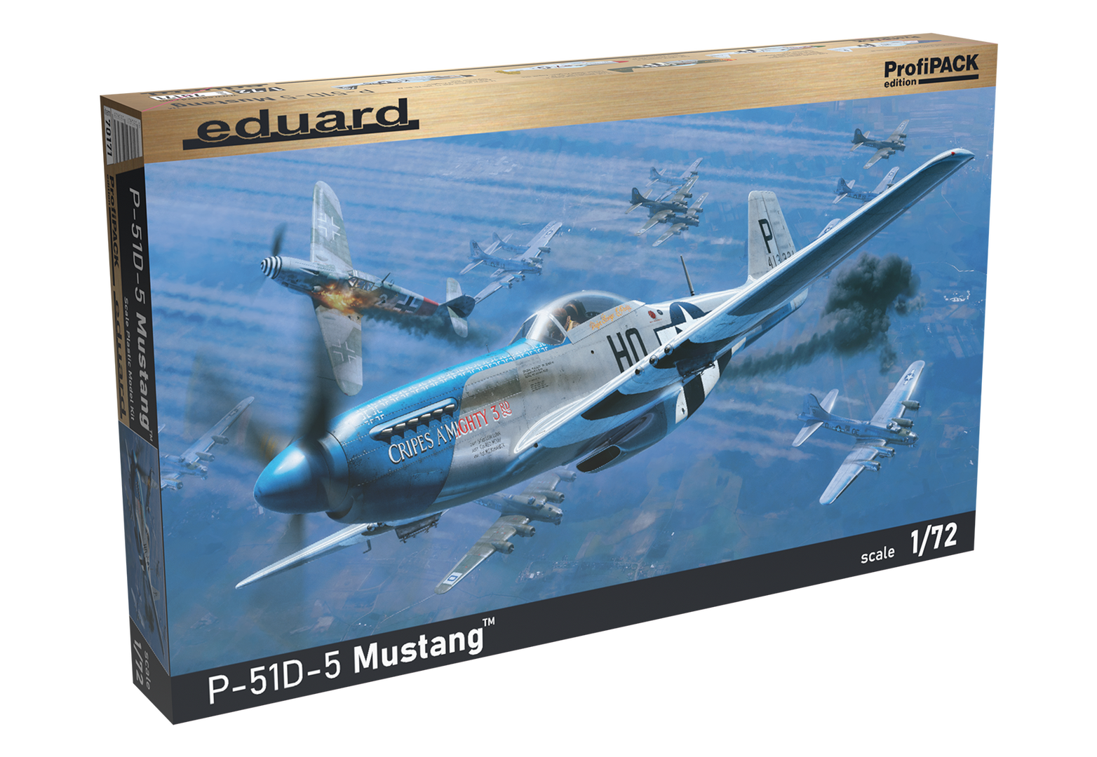 Eduard 1/72 P-51D-5 Mustang Plastic Model Kit