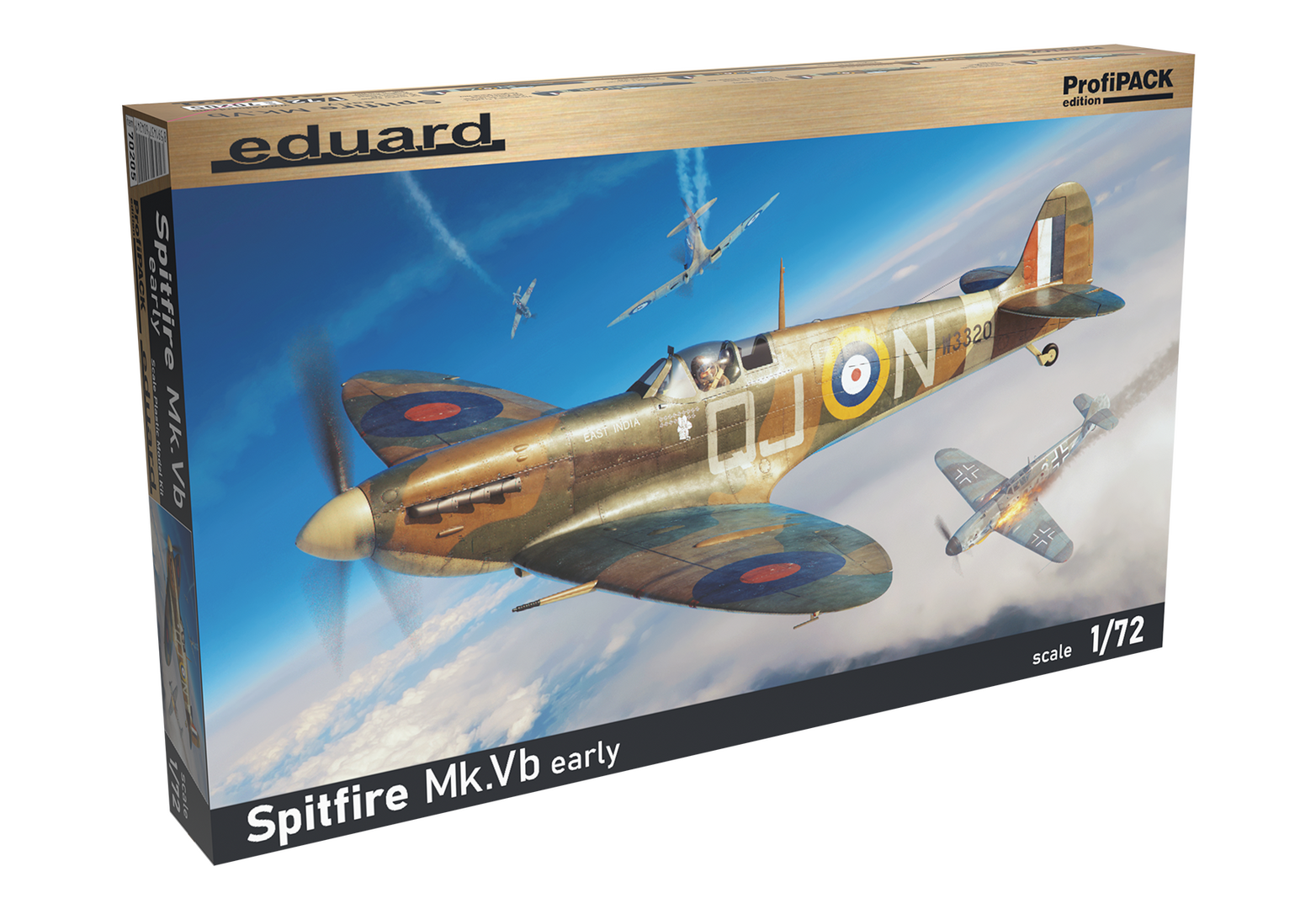Eduard 1/72 Spitfire Mk.Vb Early Plastic Model Kit