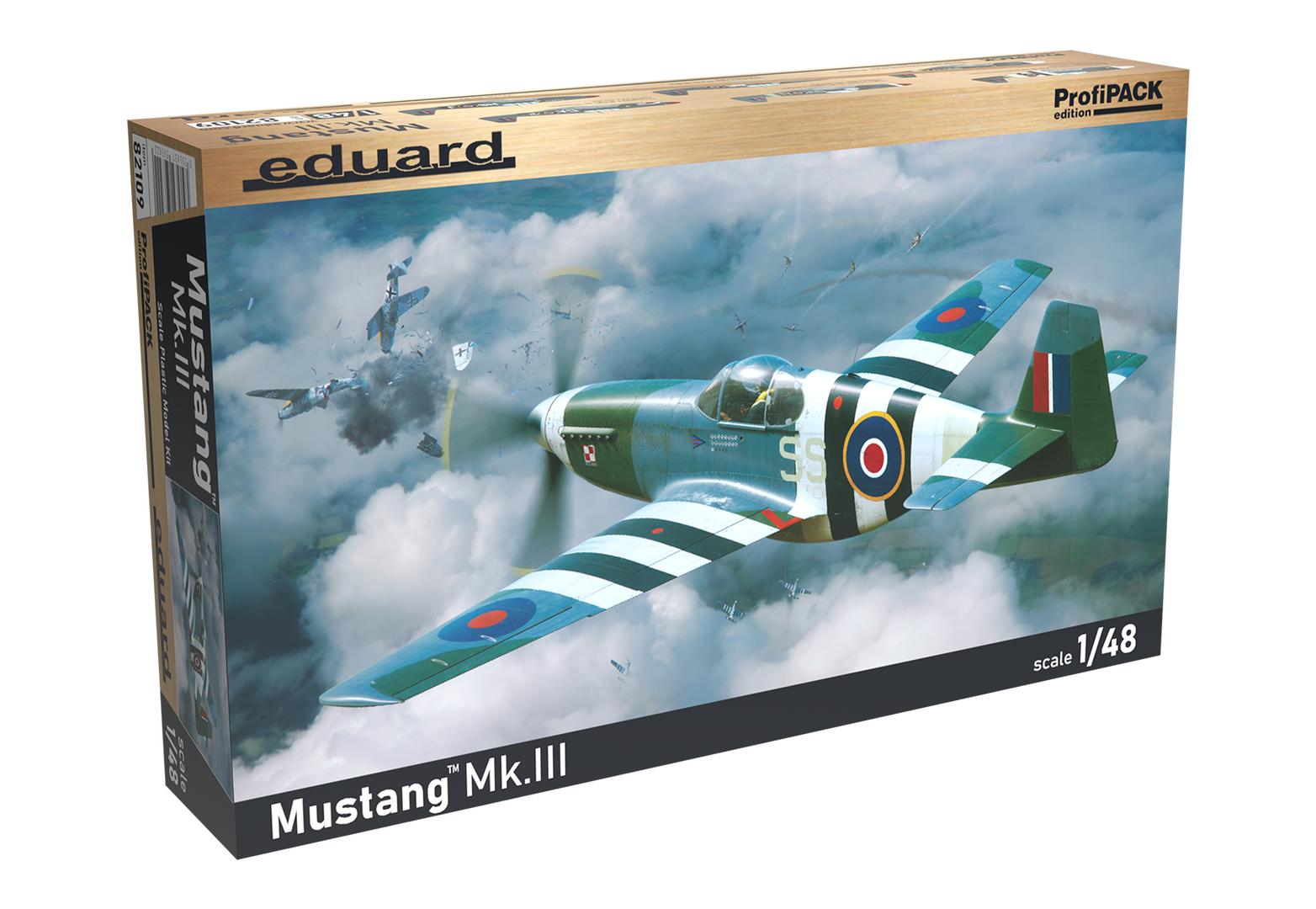 Eduard 1/48 Mustang Mk.III Plastic Model Kit