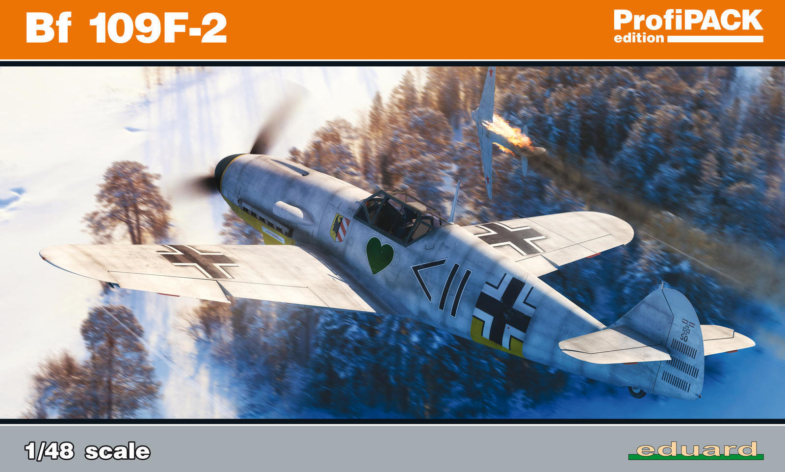 ED82115 Eduard 1/48 Bf 109F-2 Plastic Model Kit Eduard