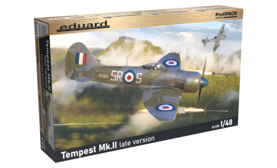ED82125 Eduard 1/48 Tempest Mk. II late version Plastic Model Kit Eduard
