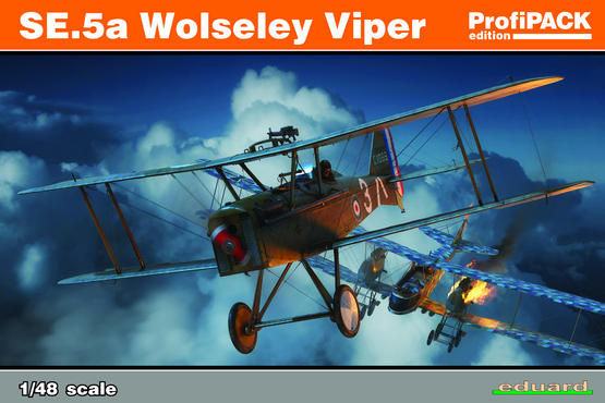 ED82131 Eduard 1/48 SE.5a Wolseley Viper Plastic Model Kit Eduard