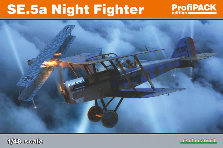 ED82133 Eduard 1/48 SE.5a Night Fighter ProfiPack Plastic Model Kit Eduard