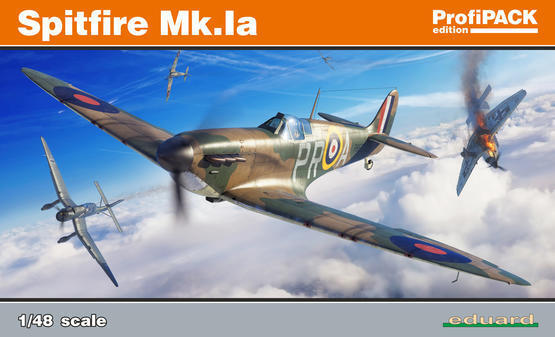ED82151 Eduard 1/48 Spitfire Mk.Ia Plastic Model Kit Eduard