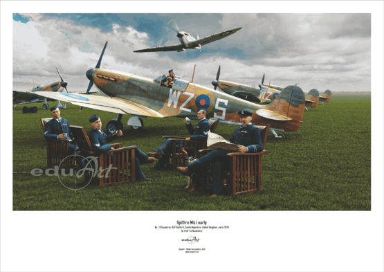 ED82152 Eduard 1/48 Spitfire Mk.I early Plastic Model Kit [82152] Eduard