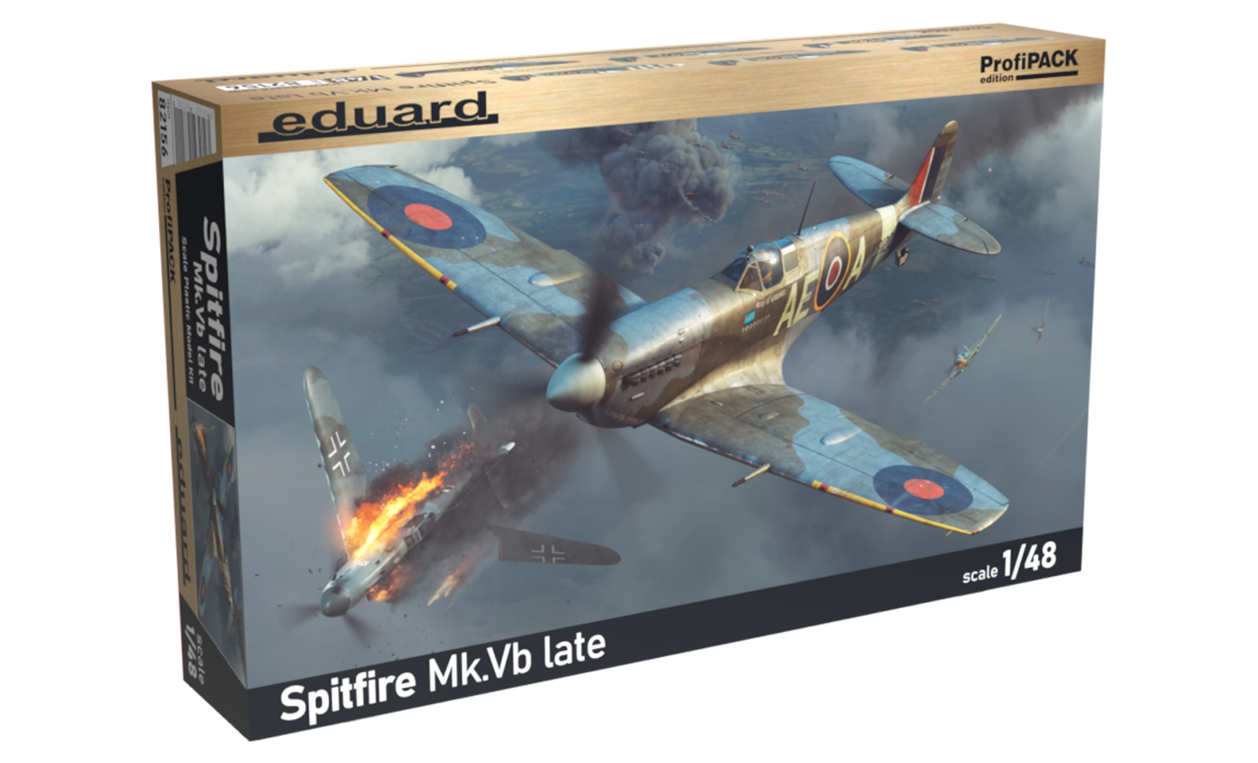 ED82156 Eduard 1/48 Spitfire Mk.Vb Late Plastic Model Kit [82156] Eduard