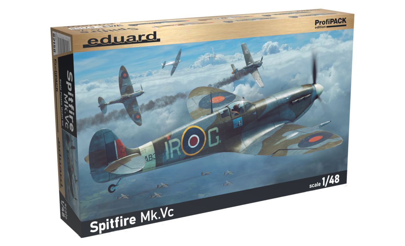 ED82158 Eduard 1/48 Spitfire Mk. Vc Plastic Model Kit [82158] Eduard