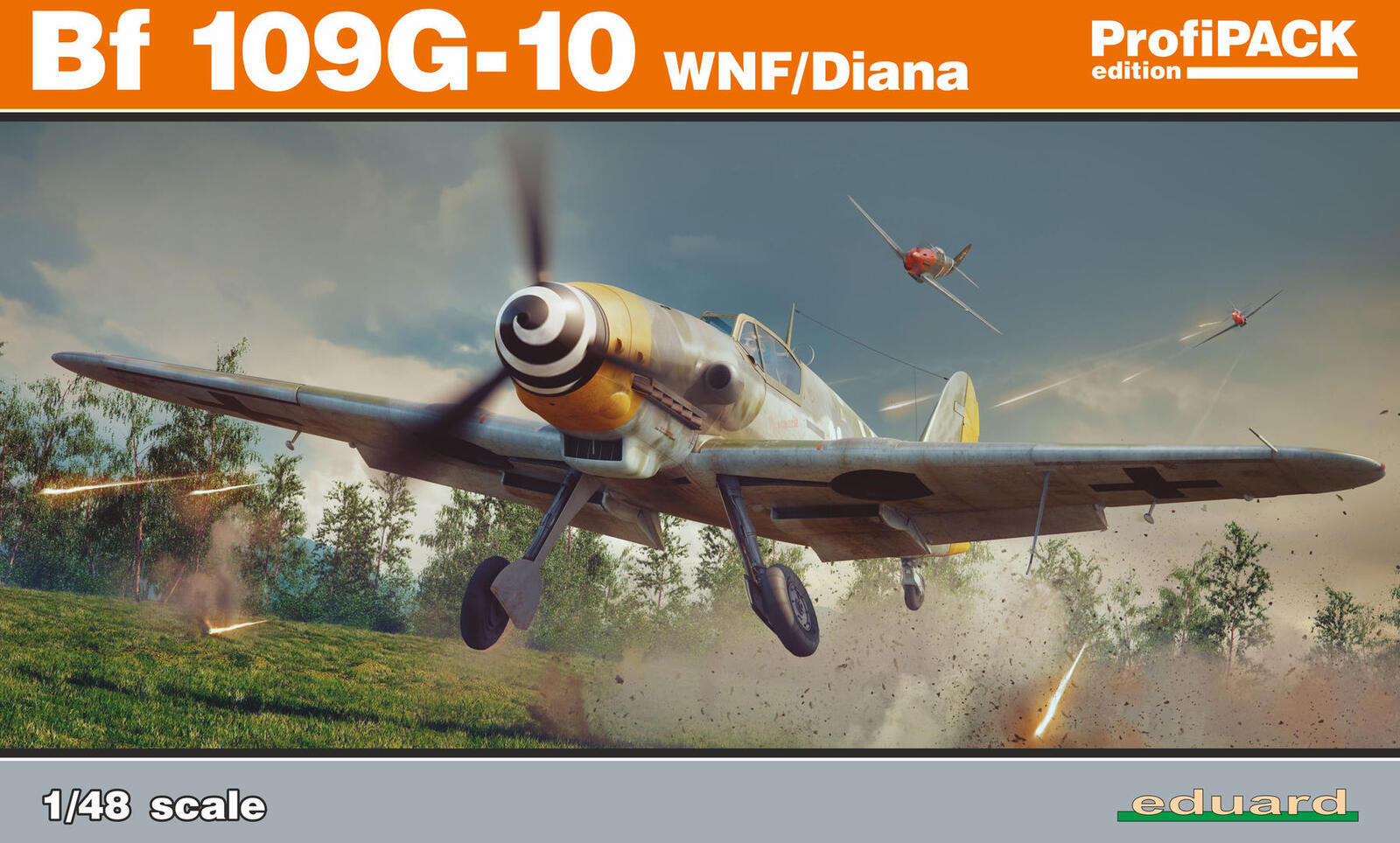 ED82161 Eduard 1/48 Bf 109G-10 WNF/Diana Plastic Model Kit Eduard
