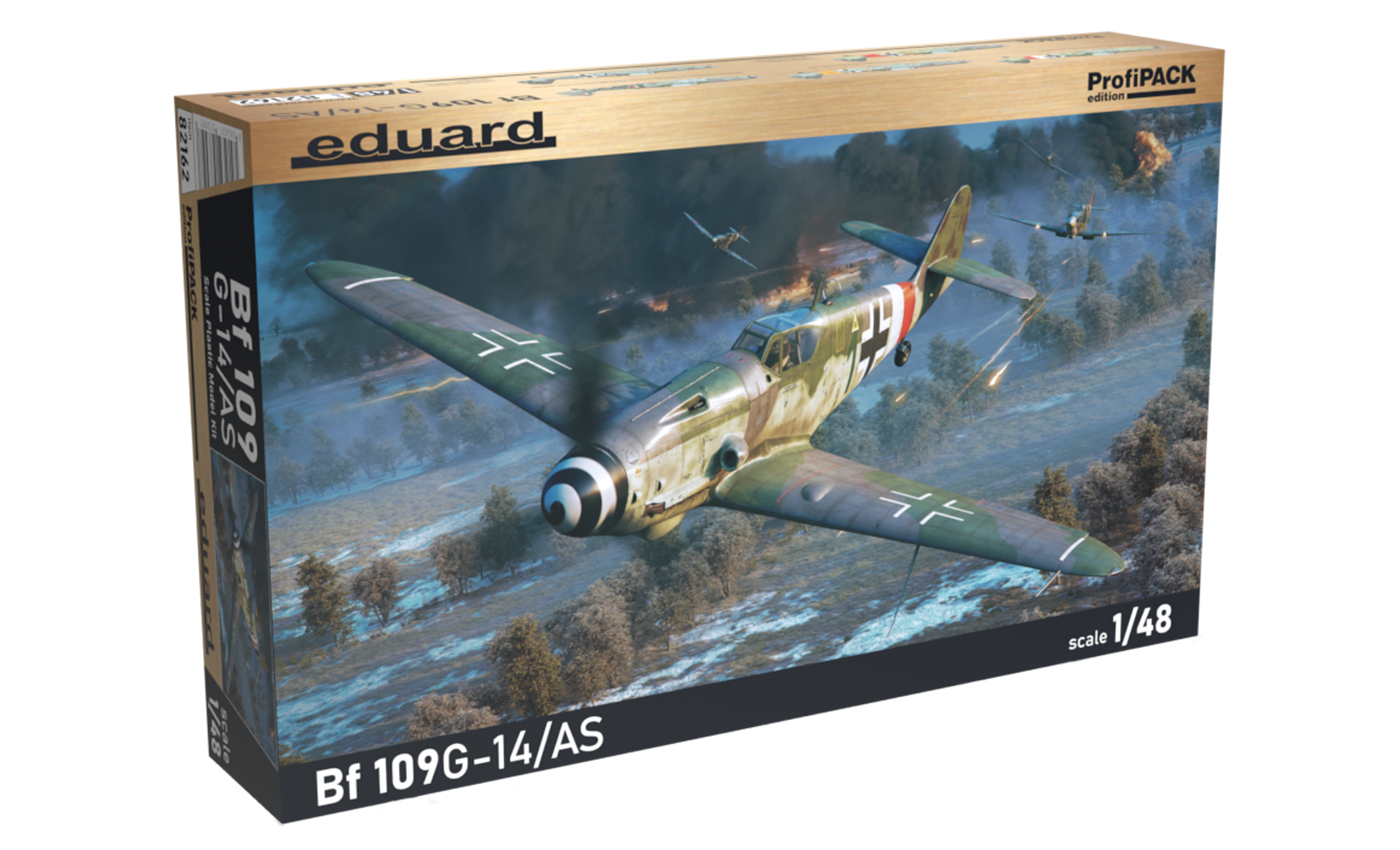 Eduard 1/48 Bf 109G-14/As Plastic Model Kit