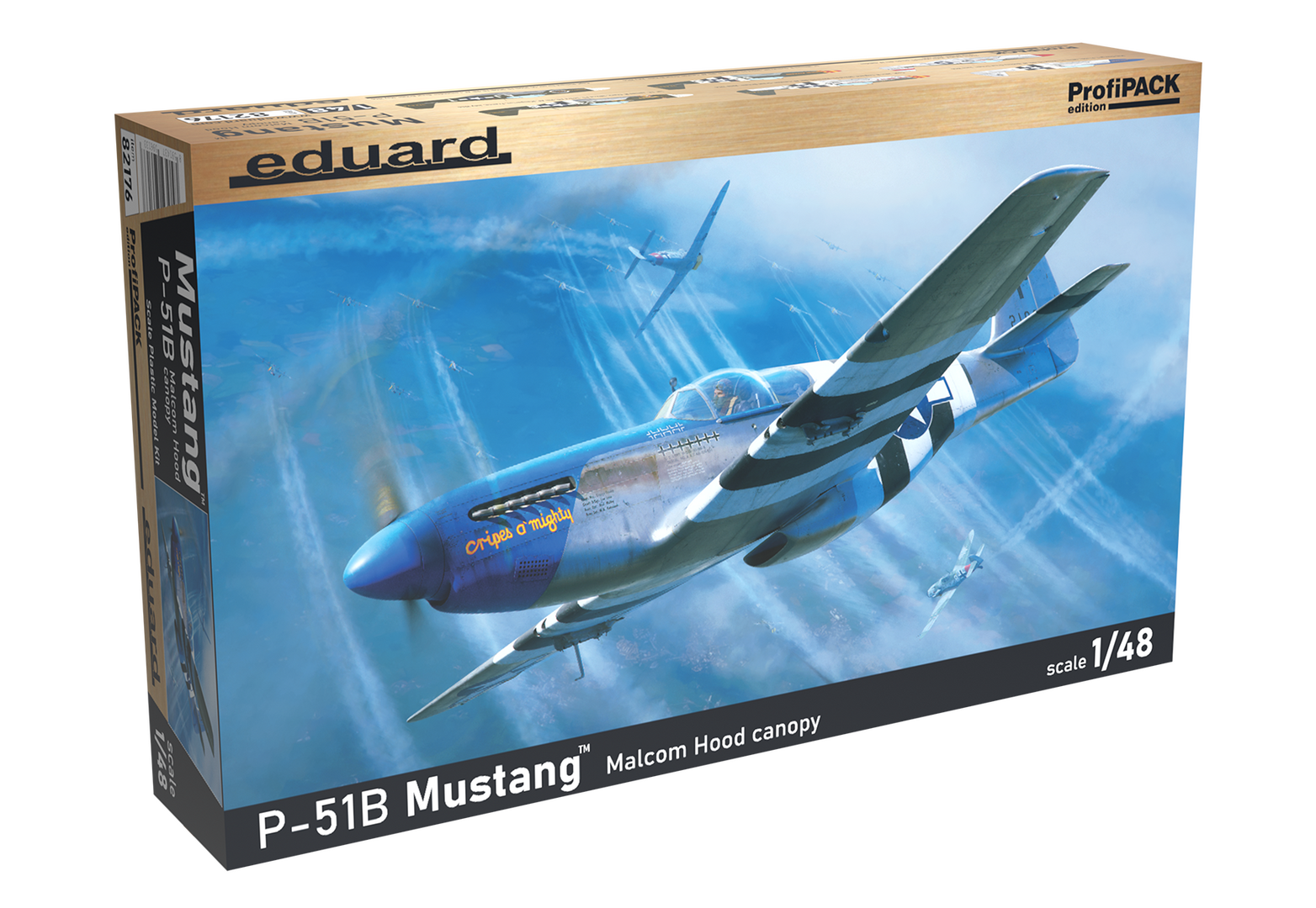 Eduard 1/48 P-51B Mustang Malcolm Hood Canopy Plastic Model Kit