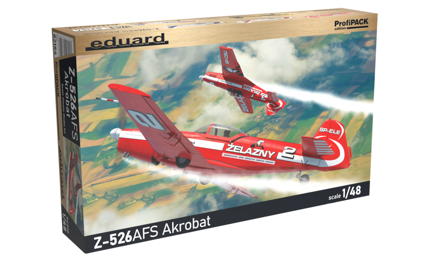 ED82184 Eduard 1/48 Z-526AFS Akrobat Plastic Model Kit [82184] Eduard