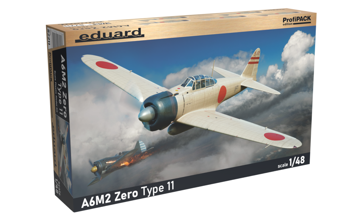 ED82211 Eduard 1/48 A6M2 Zero Type 11 Plastic Model Kit [82211] Eduard