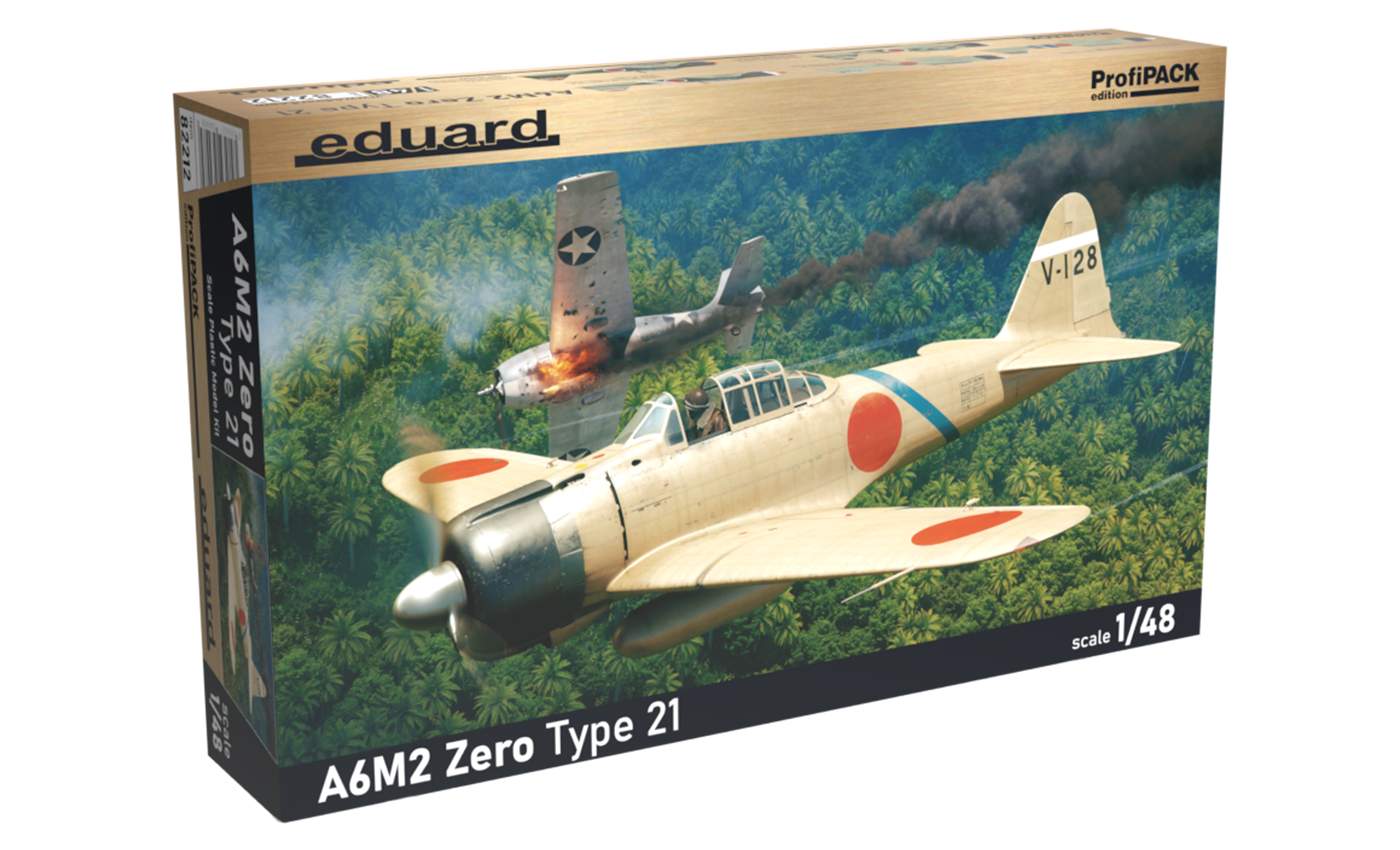 ED82212 Eduard 1/48 A6M2 Zero Type 21 Plastic Model Kit [82212] Eduard