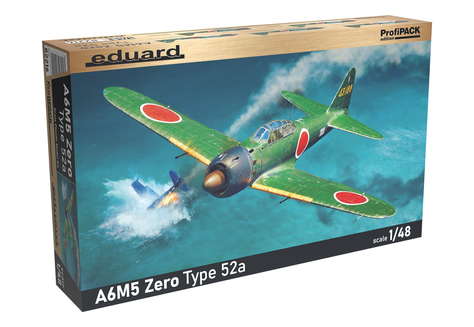 Eduard 1/48 A6M5 Zero Type 52A Plastic Model Kit