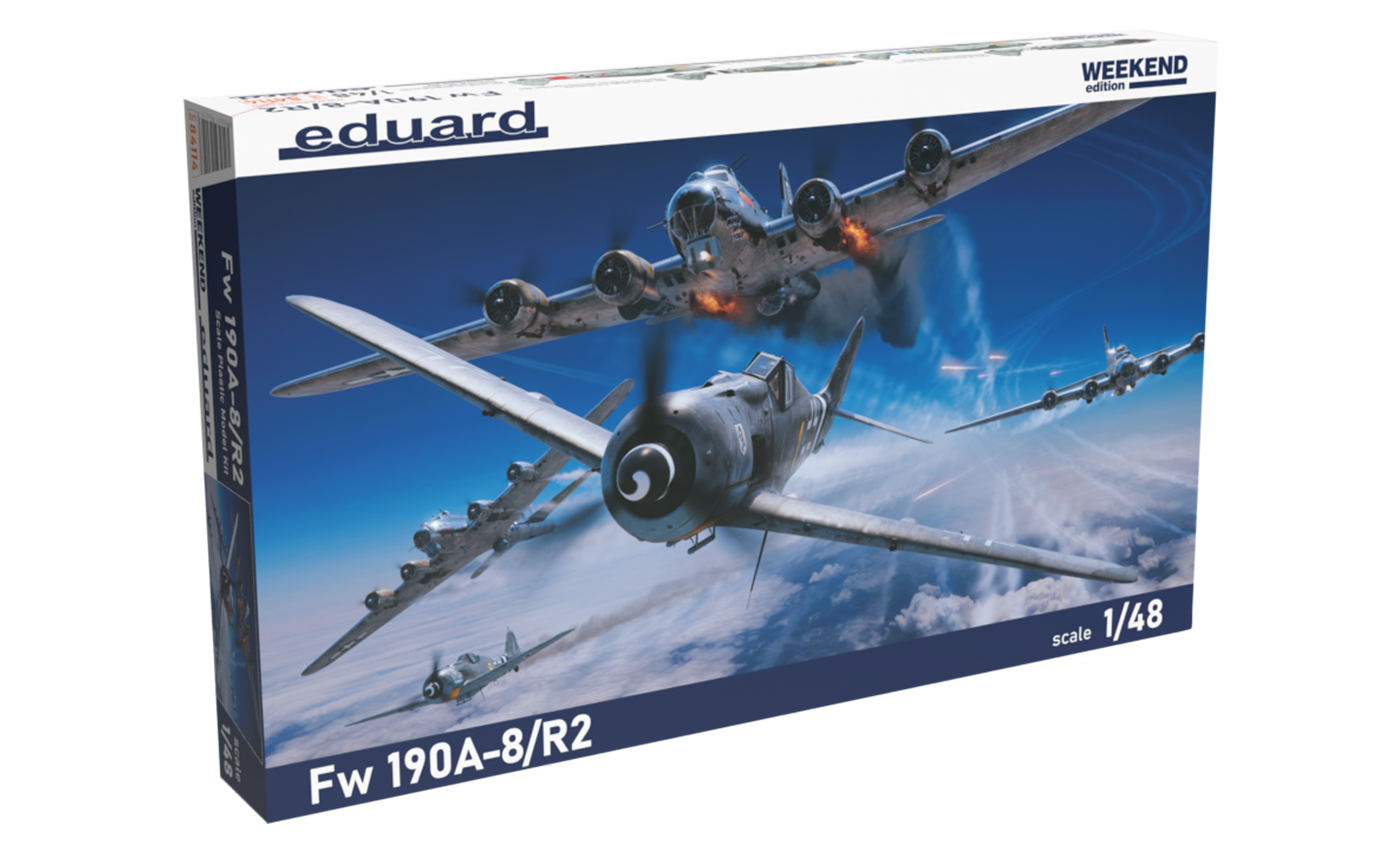 ED84114 Eduard 1/48 Fw 190A-8/R2 Plastic Model Kit Eduard