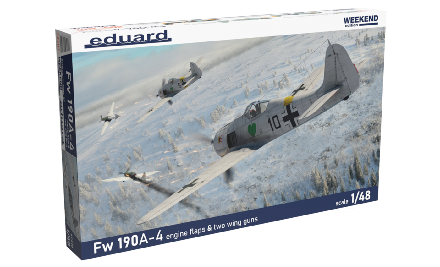 Eduard 1/48 Focke-Wolf Fw 190A-4 Weekend Edition Plastic Model Kit