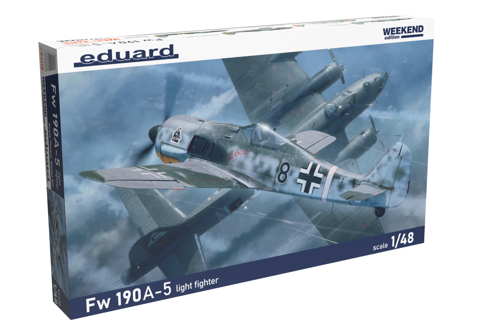 Eduard 1/48 Fw 190A-5 Light Fighter Plastic Model Kit