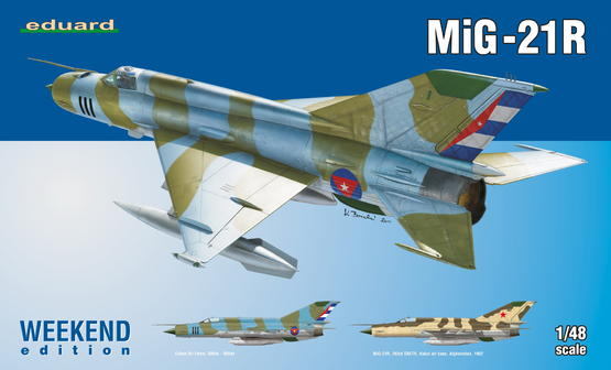 ED84123 Eduard 1/48 MiG-21R Plastic Model Kit Eduard