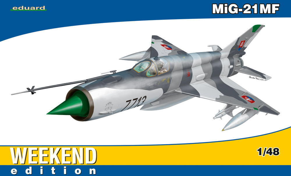 Eduard 1/48 MiG-21MF Plastic Model Kit