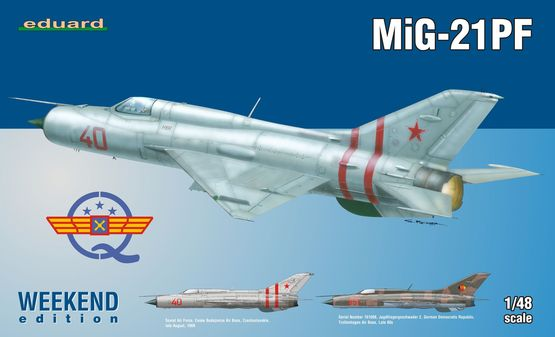 ED84127 Eduard 1/48 MiG-21PF Plastic Model Kit [84127] Eduard