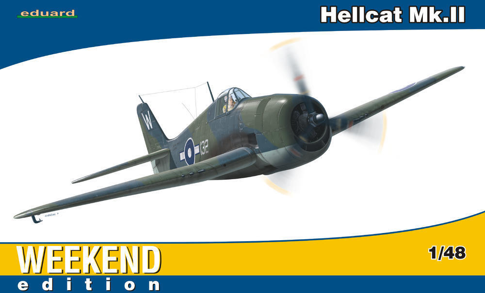 ED84134 Eduard 1/48 Hellcat Mk.II Plastic Model Kit Eduard