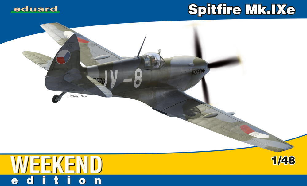 ED84138 Eduard 1/48 Spitfire Mk.IXe Plastic Model Kit [84138] Eduard