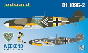 ED84148 Eduard 1/48 Bf 109G-2 Plastic Model Kit Eduard