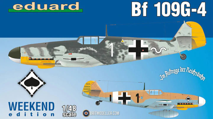 ED84149 Eduard 1/48 Bf 109G-4 Plastic Model Kit [84149] Eduard
