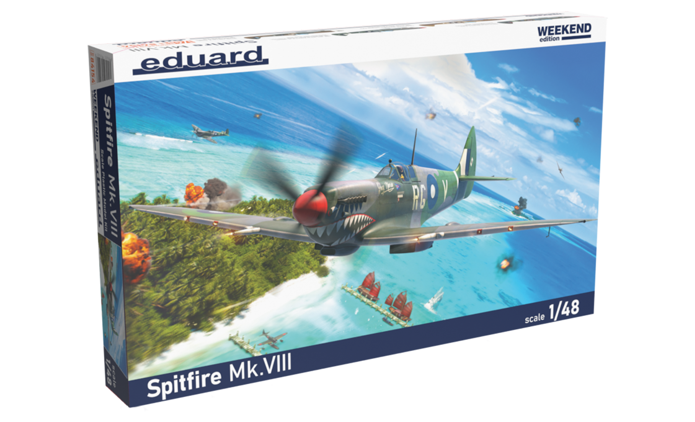 Eduard 1/48 Spitfire Mk.VIII Plastic Model Kit *Aust Decals*