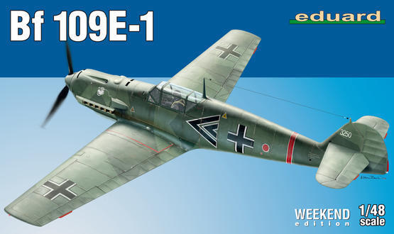 ED84158 Eduard 1/48 Bf 109E-1 Weekend edition Plastic Model Kit Eduard