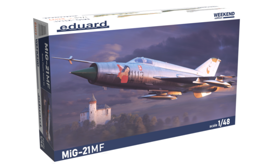 ED84177 Eduard 1/48 MiG-21MF Plastic Model Kit Eduard
