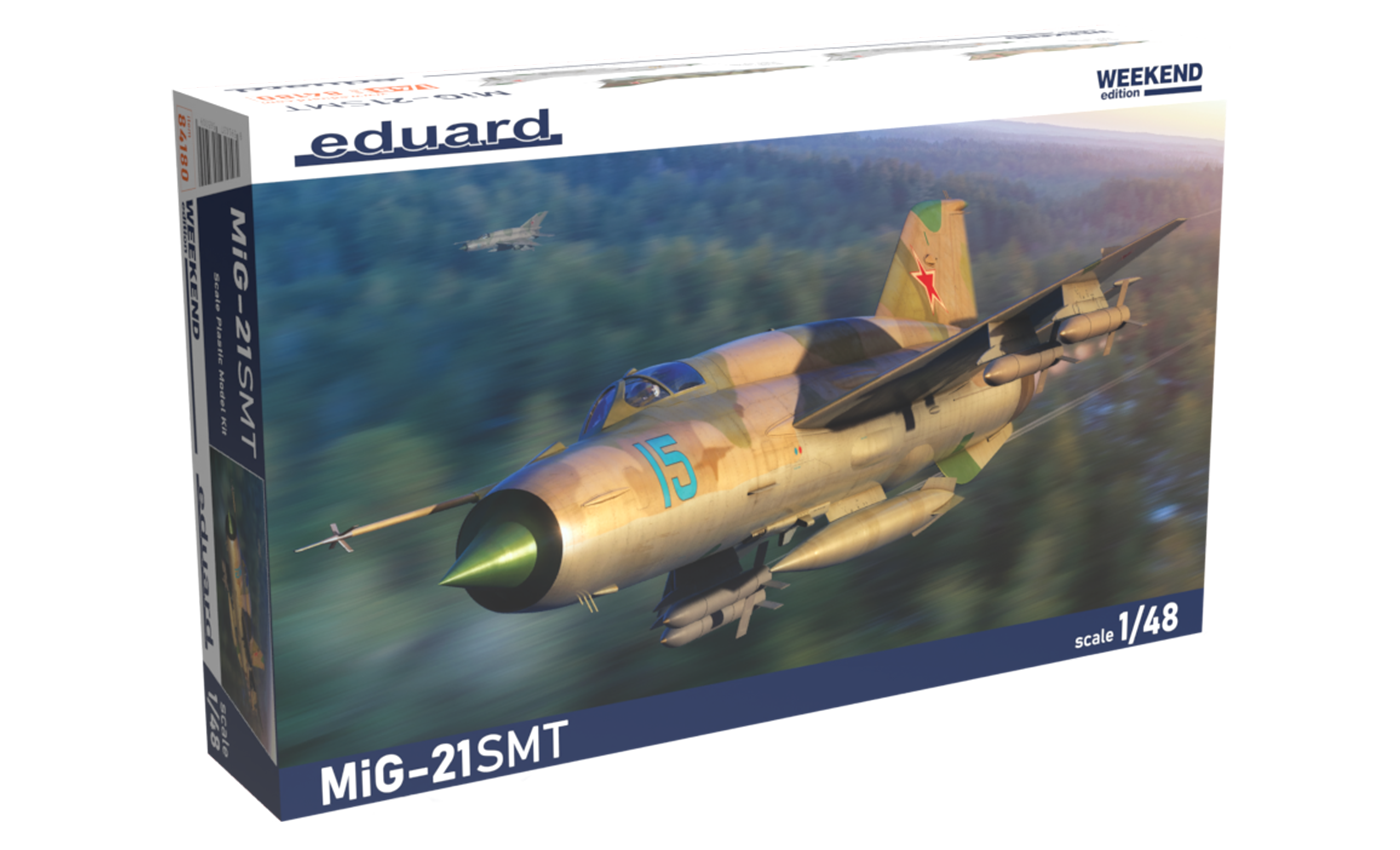 ED84180 Eduard 1/48 MiG-21SMT Plastic Model Kit [84180] Eduard